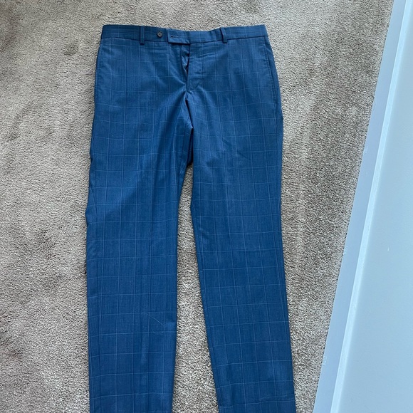 Ted Baker Blue Mens Dreas Pants 33 waist - Picture 2 of 4